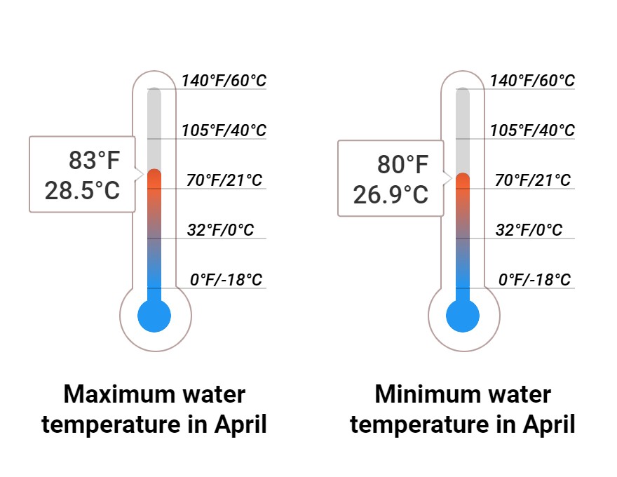 Average Sea temperature